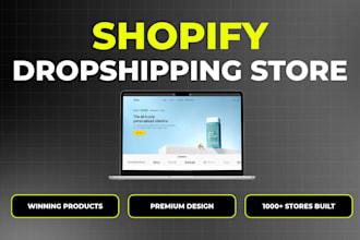 create a premium shopify dropshipping store ready to scale