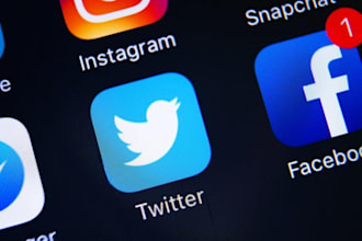 promote to grow facebook or twitter page or post