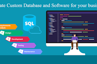 do database software development as sql software developer or sql web developer