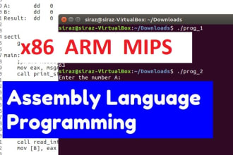汇编语言编程x86, arm, MIPS
