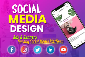 design amazing social media covers, banners