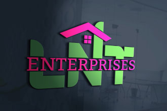 design professional real estate realtor and mortgage business logo
