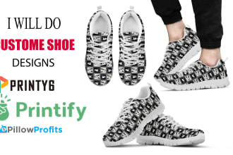 do custom design for shoes and sneakers