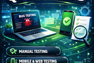 perform QA testing and detailed bug reporting