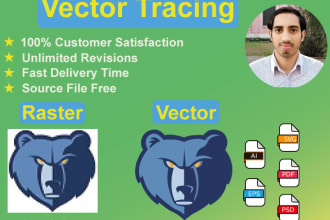 do vector logo tracing,convert raster to vector in adobe illustrator
