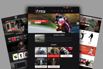 design photoshop web template or PSD landing page