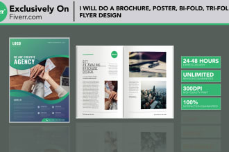 do a brochure, postcard, bifold, trifold, flyer design