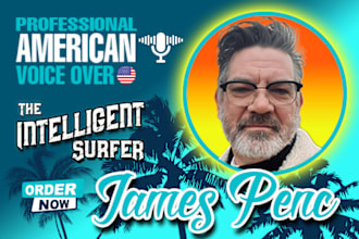 do deep strong american english smooth male voice over