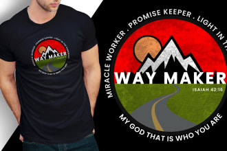 do christian graphic t shirt design