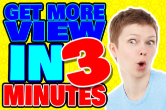 make you happy with amazing youtube thumbnail in 24 hours
