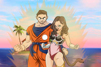 draw your dragon ball z character