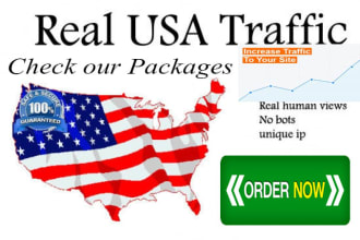 bring real USA targeted human visitors