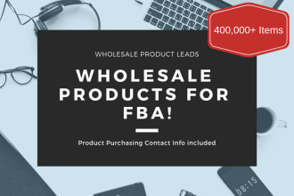 do amazon wholesale fba product research