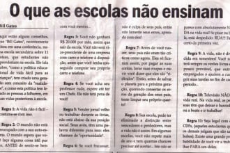 write a text in Portuguese