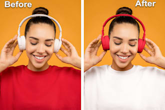 photo recolor or color correction