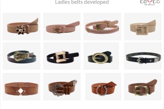 design fashion belts and accessories