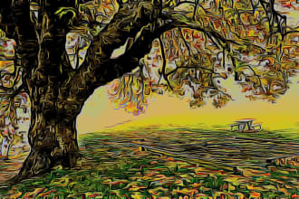 draw any kind of natural scenery for you