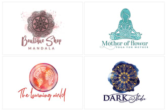 do mandala design logo design