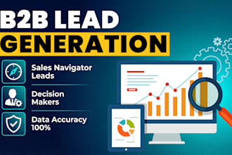 do b2b lead generation, email list building and business leads