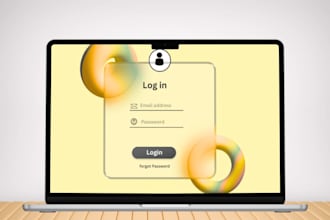 design profeesional login,signup and contact web forms