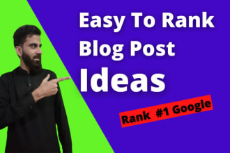 research 40 blog topic ideas with high volume keywords