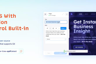 configure a cms for your static website