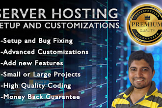do web hosting server setup and configuration