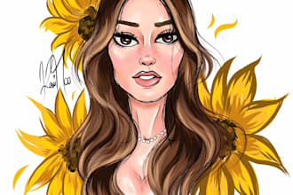 creat your cartoon character design