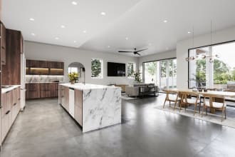 create realistic exterior or interior your design render