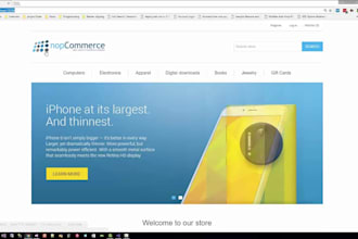 customize your nopcommerce applications