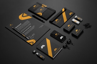 design professional business card, letterhead and stationary