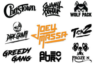 designs music band logo