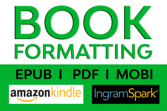 do formatting for amazon kindle kdp, book formatting, amazon kdp, ingramspark