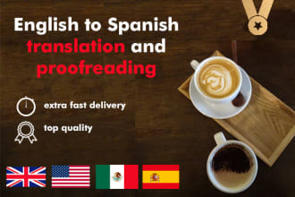 create the best english to spanish translation