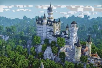 build a minecraft structure for you