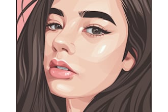 draw your photo into vector potrait in 24 hours