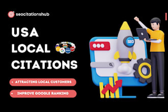 do high quality 350 USA local citations and directories for local SEO