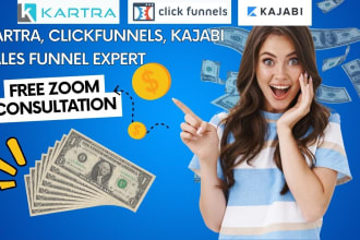 be your kartra, clickfunnels, virtual assistant on zoom