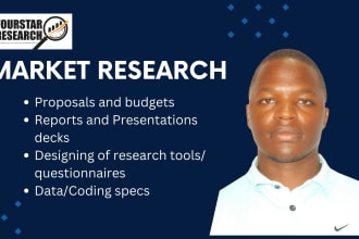 do market research, business reports