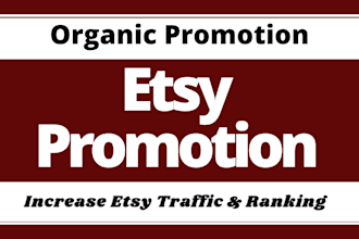 do etsy shop promotion to increase etsy traffic