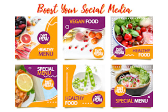 design creative social media posts