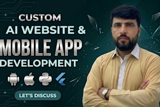 develop ai mobile app, ai chatbot, ai website application, ai software developer