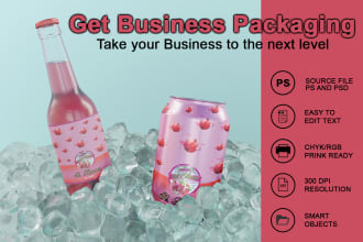 create perfect packaging designs and supplement label for you