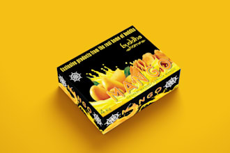 do product box packaging design for you