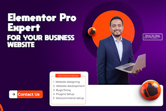 build or rebuild wordpress website as an elementor pro expert developer
