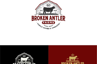 awesome professional agriculture and farm logo design