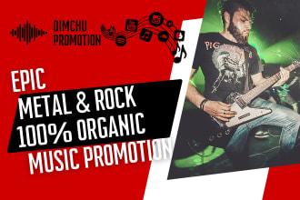 do rock metal music promotion and playlist pitch