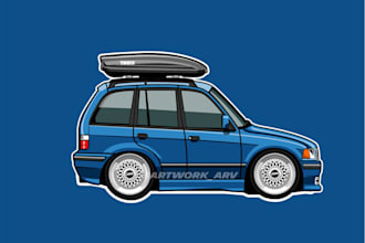 make your car cartoon into a funny car