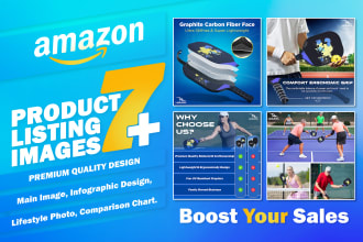 design amazon product listing images