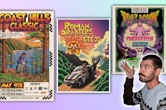 create custom poster artwork for your music concert or event